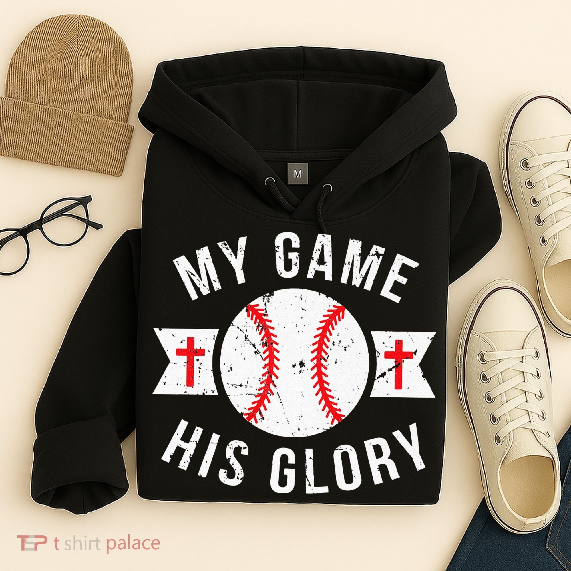 Kids Baseball For N Gifts Christian Baseball Hoodie