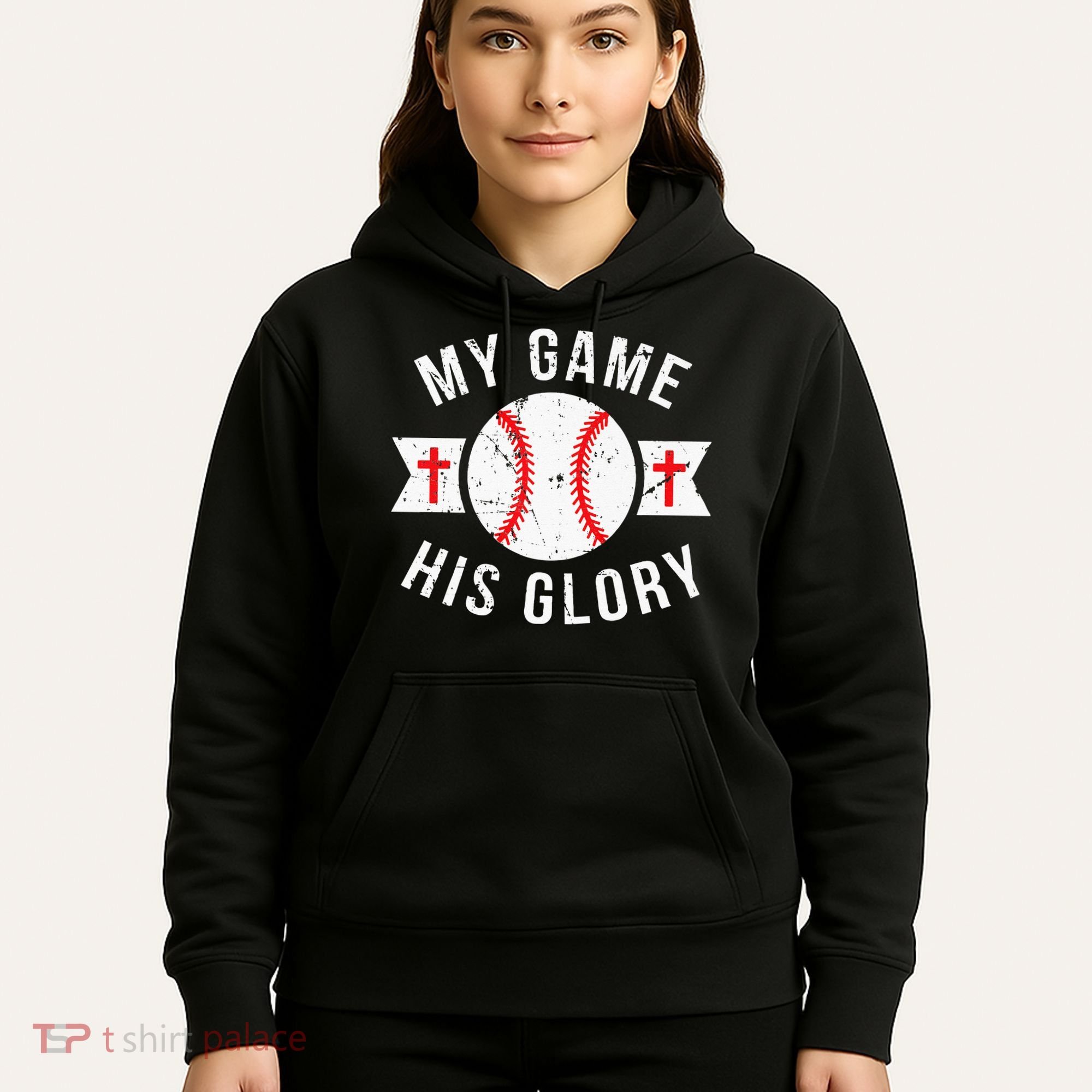 Kids Baseball For N Gifts Christian Baseball Hoodie