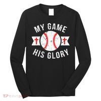 Kids Baseball For N Gifts Christian Baseball Long Sleeve Shirt thumb 0