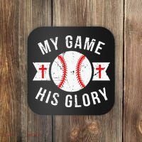 Kids Baseball For N Gifts Christian Baseball Coaster thumb 0