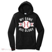 Kids Baseball For N Gifts Christian Baseball Women's Hoodie thumb 0