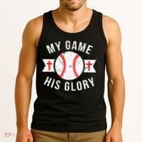 Kids Baseball For N Gifts Christian Baseball Tank Top thumb 3