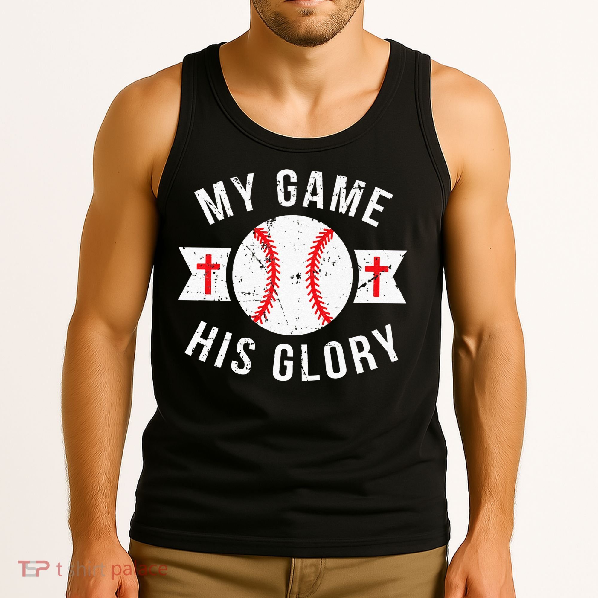 Kids Baseball For N Gifts Christian Baseball Tank Top