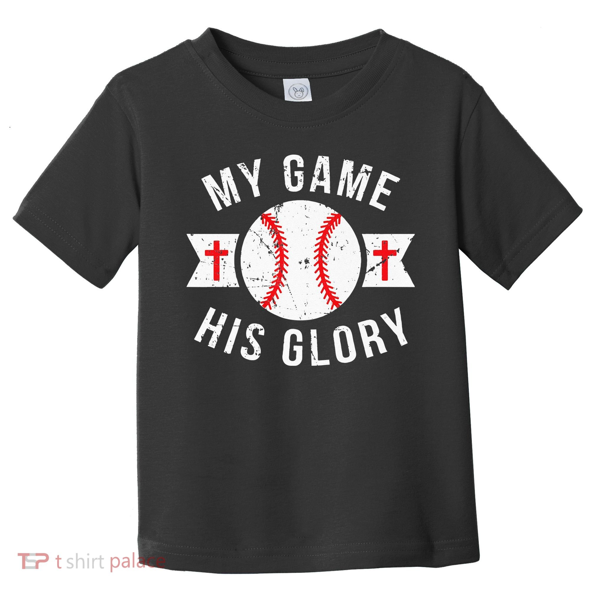 Kids Baseball For N Gifts Christian Baseball Toddler T-Shirt
