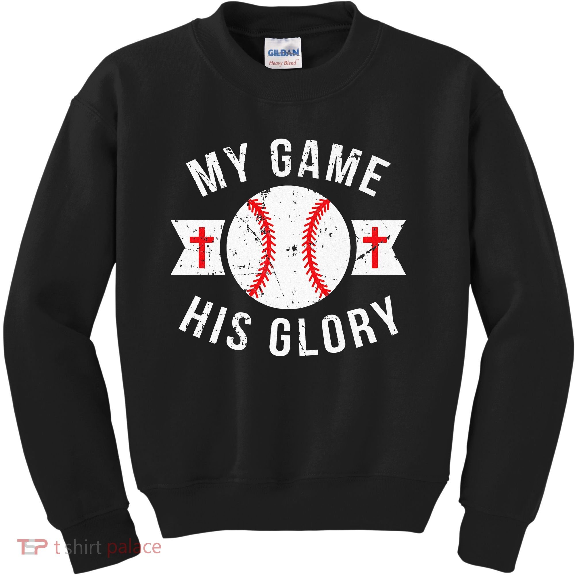 Kids Baseball For N Gifts Christian Baseball Kids Sweatshirt