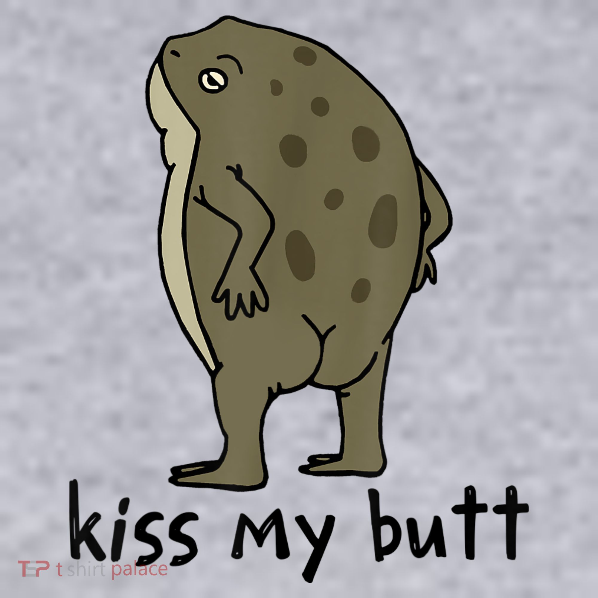 Kiss_My Butt Green Frog Women's Sweatshirt
