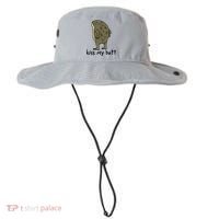 Kiss_My Butt Green Frog Bucket Hat thumb 0