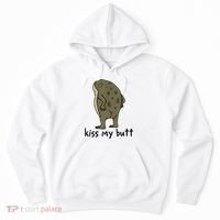 Kiss_My Butt Green Frog Hoodie thumb 0