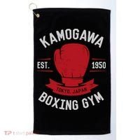 Kamogawa Boxing Gym Golf Towel thumb 0
