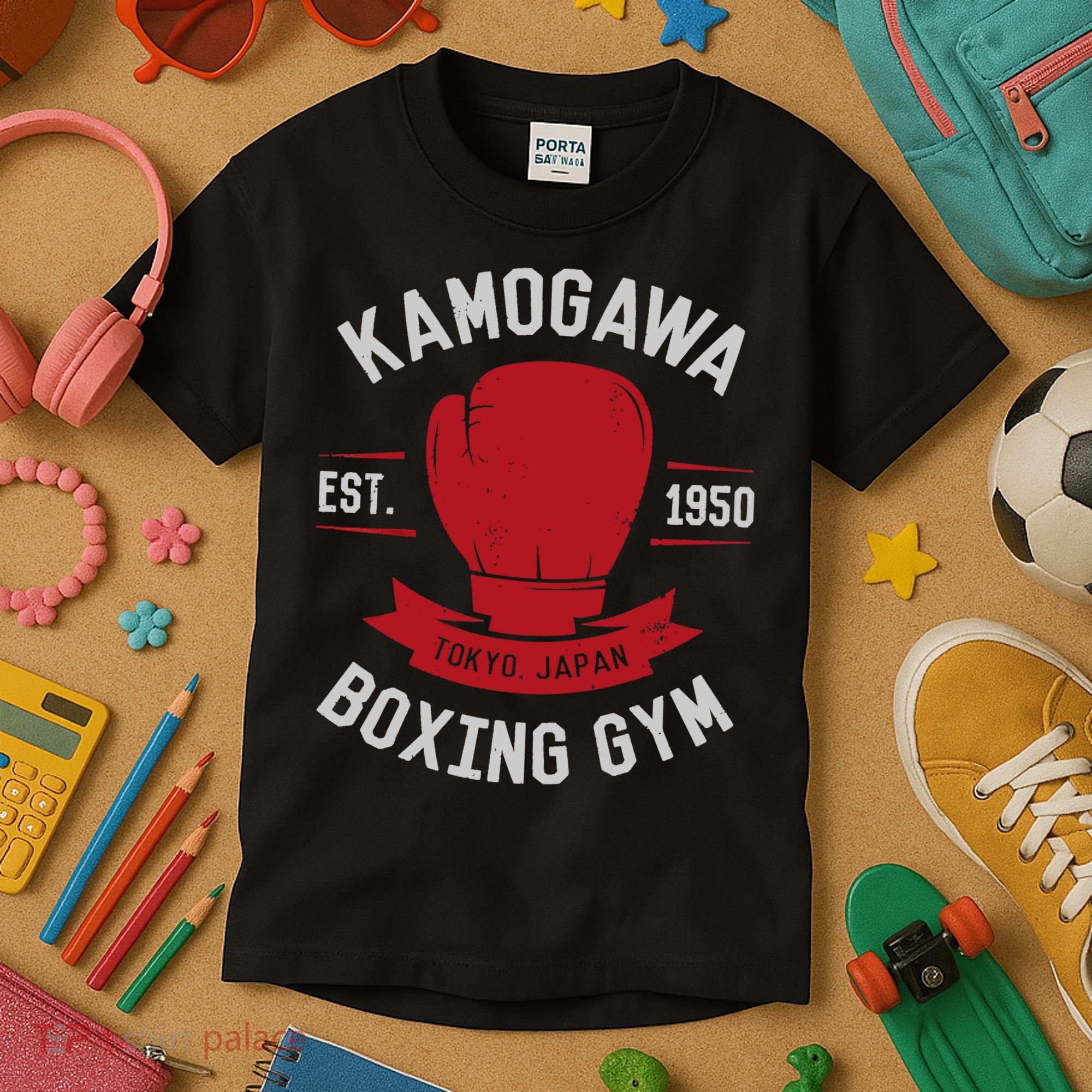 Kamogawa Boxing Gym Kids T-Shirt