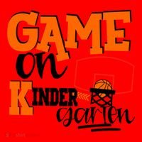 Kindergarten Basketball Game On Kindergarten Grade Gift Santa Hat thumb 1