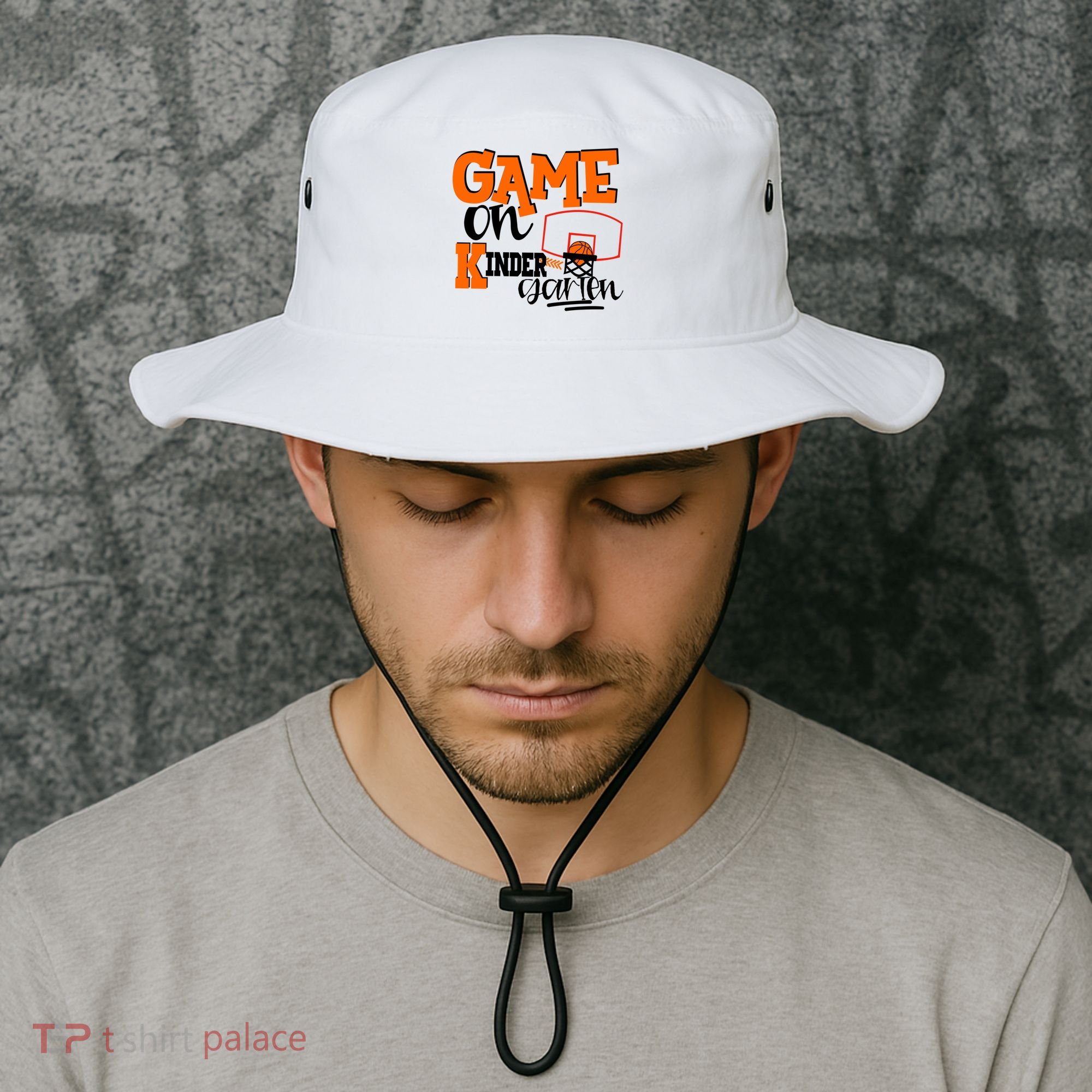 Kindergarten Basketball Game On Kindergarten Grade Gift Bucket Hat