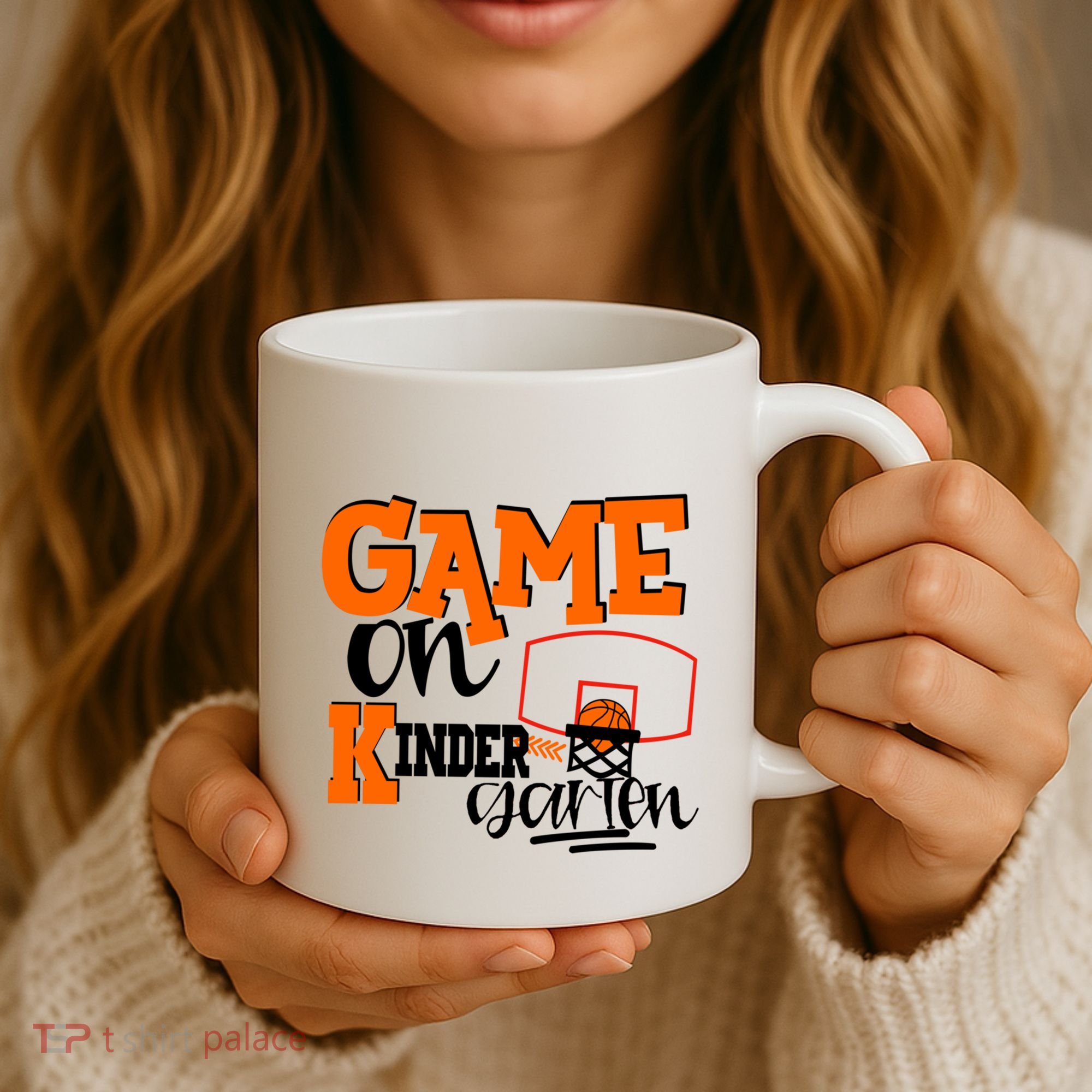 Kindergarten Basketball Game On Kindergarten Grade Gift Coffee Mug