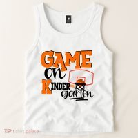 Kindergarten Basketball Game On Kindergarten Grade Gift Tank Top thumb 2