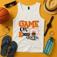 Kindergarten Basketball Game On Kindergarten Grade Gift Tank Top thumb 4