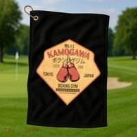 Kamogawa Boxing Gym Golf Towel thumb 1