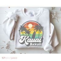 Kauai Beach Hawaii Surf Hawaiian Surfing 70s Sweatshirt thumb 2