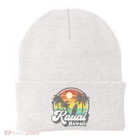 Kauai Beach Hawaii Surf Hawaiian Surfing 70s Beanie thumb 0