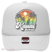 Kauai Beach Hawaii Surf Hawaiian Surfing 70s Hat thumb 0