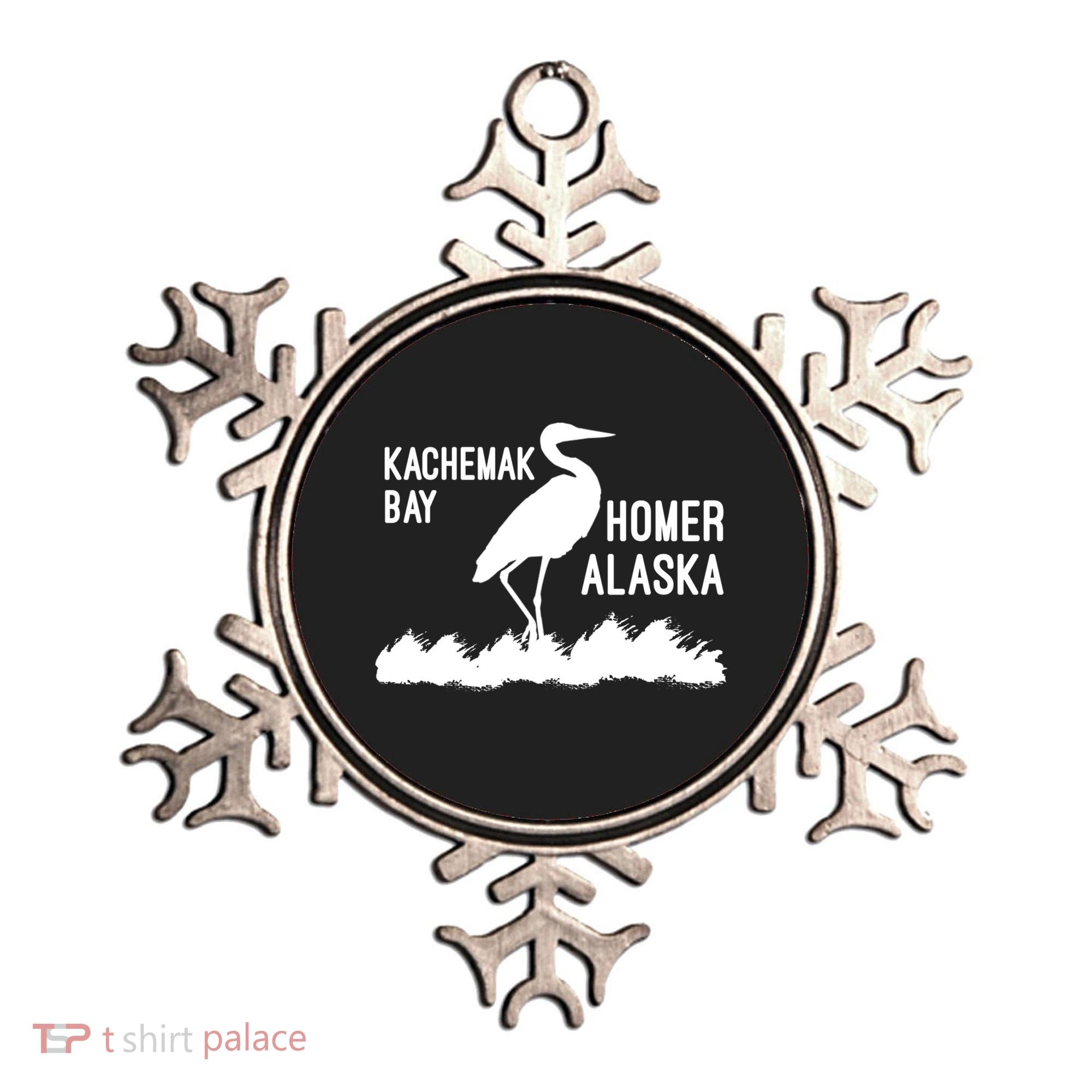 Kachemak Bay Homer Alaska Crane Gift Ornament