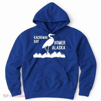 Kachemak Bay Homer Alaska Crane Gift Hoodie