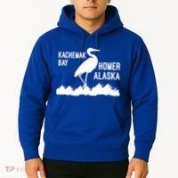 Kachemak Bay Homer Alaska Crane Gift Hoodie thumb 2