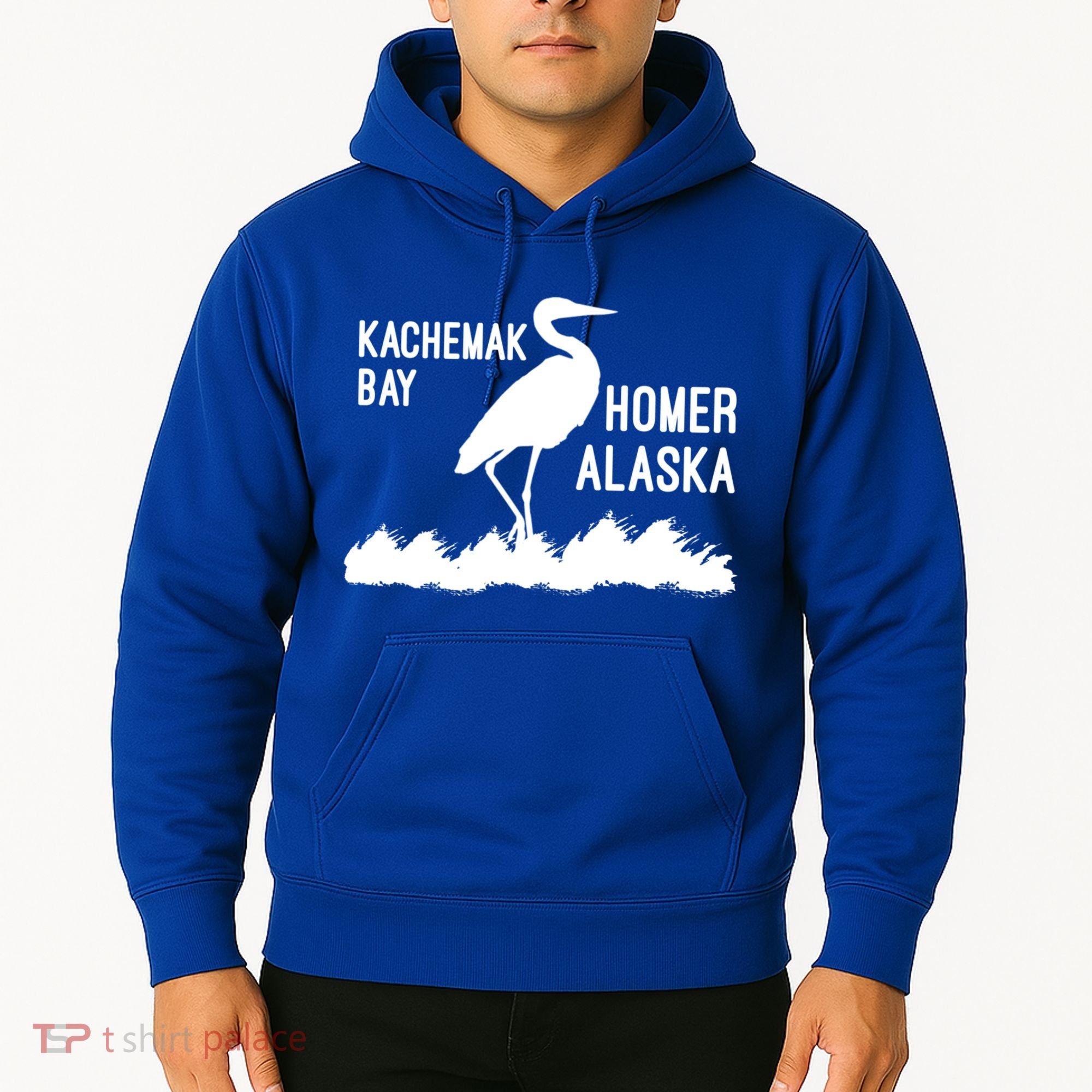 Kachemak Bay Homer Alaska Crane Gift Hoodie