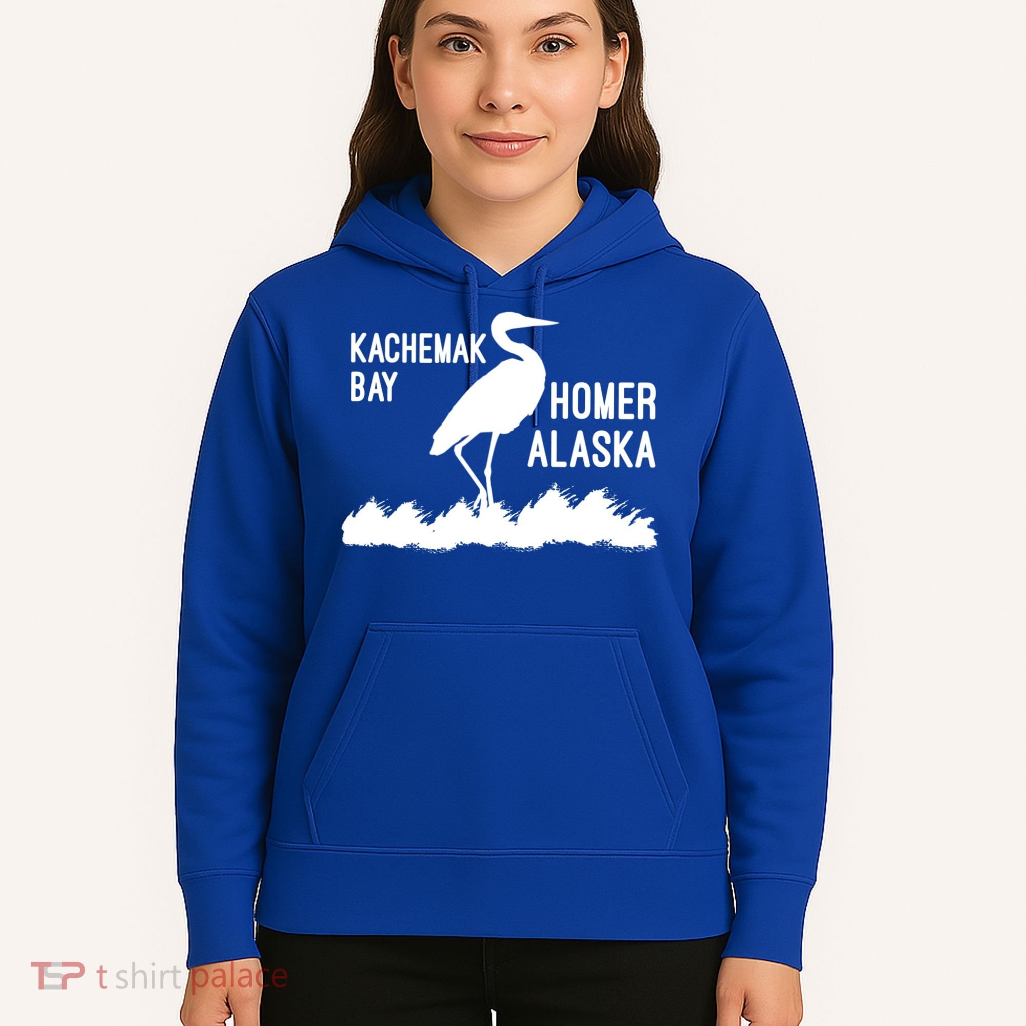 Kachemak Bay Homer Alaska Crane Gift Hoodie