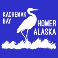 Kachemak Bay Homer Alaska Crane Gift Sweatshirt thumb 3