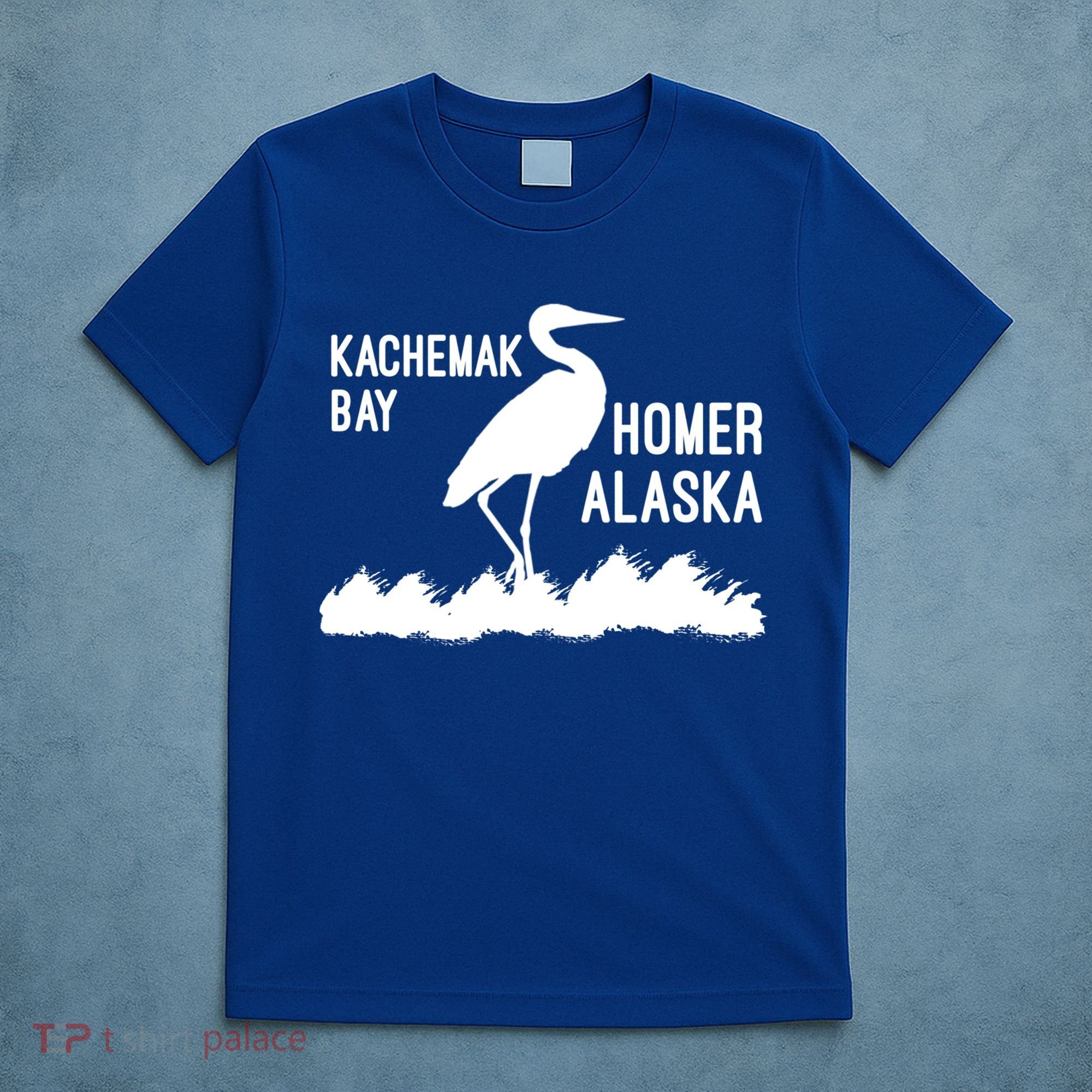 Kachemak Bay Homer Alaska Crane Gift T-Shirt