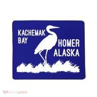 Kachemak Bay Homer Alaska Crane Gift Mousepad thumb 0