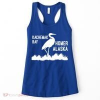 Kachemak Bay Homer Alaska Crane Gift Women's Tank Top thumb 0