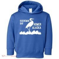 Kachemak Bay Homer Alaska Crane Gift Toddler Hoodie thumb 0