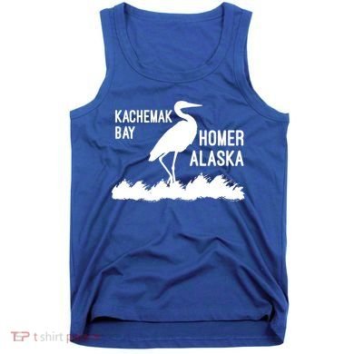 Kachemak Bay Homer Alaska Crane Gift Tank Top