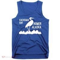 Kachemak Bay Homer Alaska Crane Gift Tank Top thumb 0