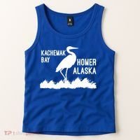 Kachemak Bay Homer Alaska Crane Gift Tank Top thumb 2