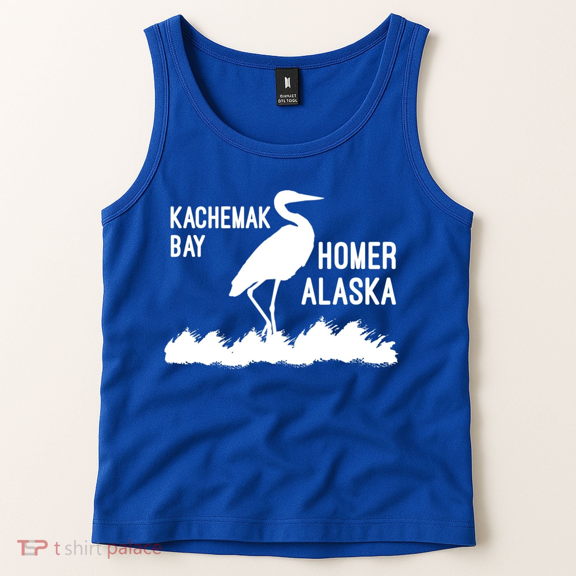 Kachemak Bay Homer Alaska Crane Gift Tank Top