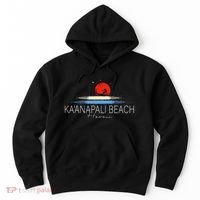 KaAnapali Beach Hawaii Sea Surfing Hoodie thumb 0