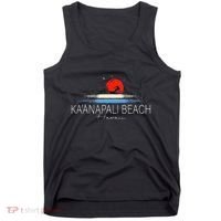 KaAnapali Beach Hawaii Sea Surfing Tank Top thumb 0