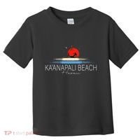 KaAnapali Beach Hawaii Sea Surfing Toddler T-Shirt thumb 0
