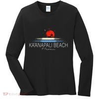KaAnapali Beach Hawaii Sea Surfing Women's Long Sleeve Shirt thumb 0