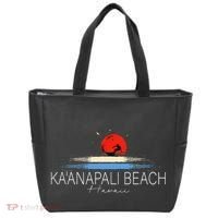 KaAnapali Beach Hawaii Sea Surfing Tote Bag thumb 0