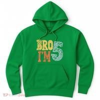 Kids Bro Im Five Years Old 5th Birthday Hoodie thumb 0