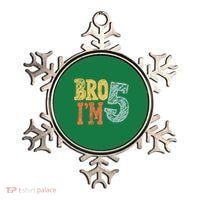 Kids Bro Im Five Years Old 5th Birthday Ornament thumb 0