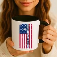 Kentaji Brown Jackson USA Flag Coffee Mug thumb 3