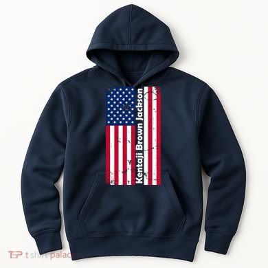Kentaji Brown Jackson USA Flag Hoodie