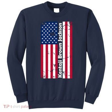 Kentaji Brown Jackson USA Flag Sweatshirt