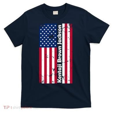 Kentaji Brown Jackson USA Flag T-Shirt