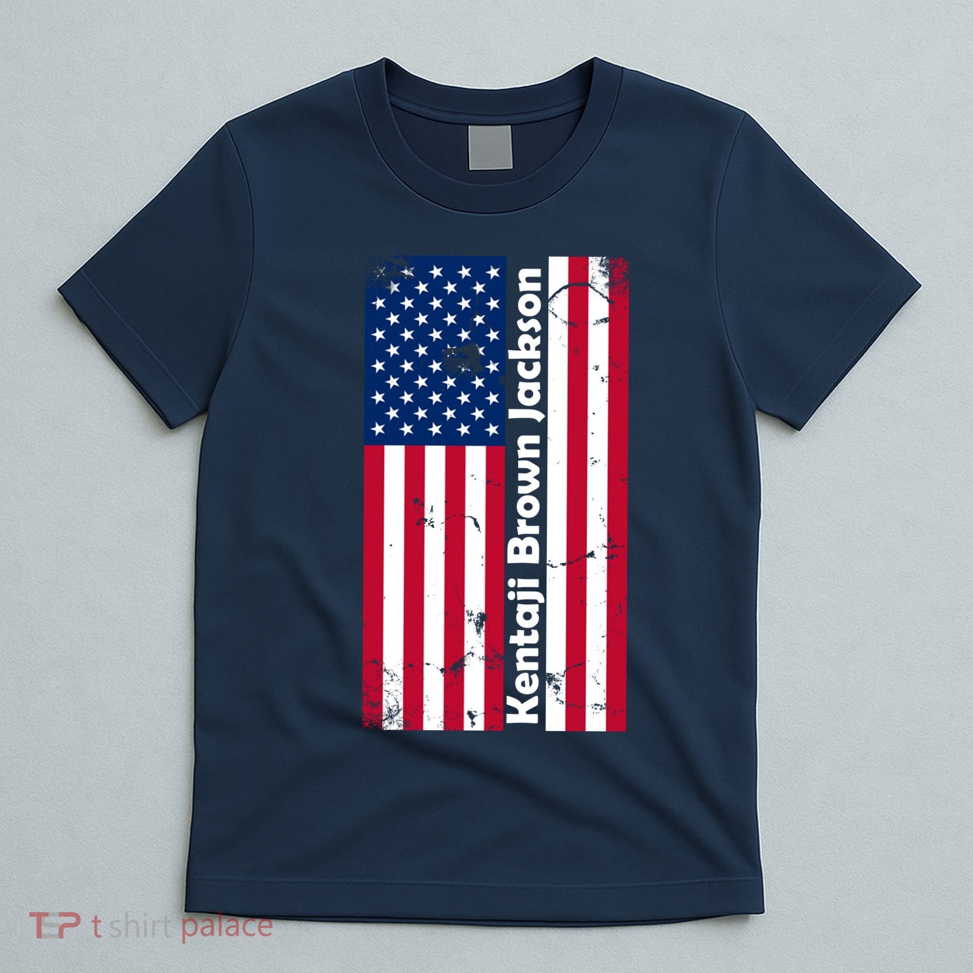 Kentaji Brown Jackson USA Flag T-Shirt