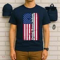 Kentaji Brown Jackson USA Flag T-Shirt thumb 6